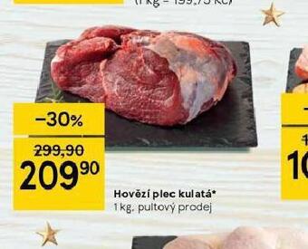 Tesco Hovězí plec kulatá nabídka