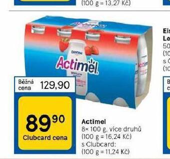 Tesco Actimel nabídka