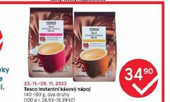 Tesco Tesco instantní kávový nápoj nabídka