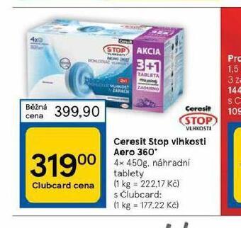 Tesco Ceresit stop vlhkosti aero 360° nabídka