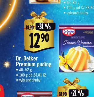 Albert Dr. oetker puding nabídka