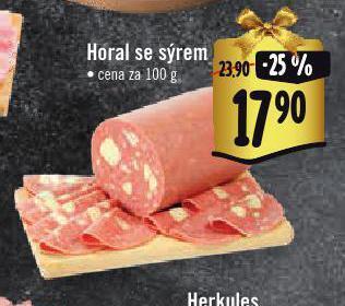 Albert Horal se sýrem nabídka