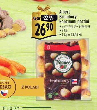 Jip Brambory konzumní pozdní nabídka