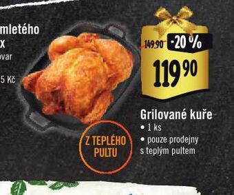 Jip Grilované kuře nabídka