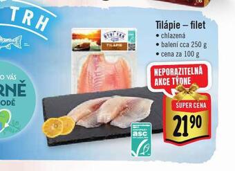 Jip Tilápie - filet nabídka