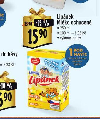 Jip Lipánek mléko ochucené nabídka