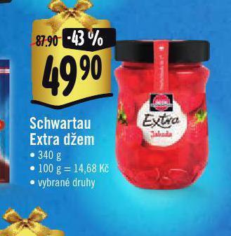 Jip Schwartau extra džem nabídka