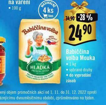 Jip Babiččina volba mouka nabídka