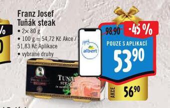 Jip Franz josef tuňák steak nabídka