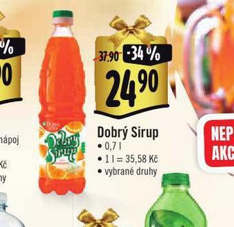 Jip Dobrý sirup nabídka