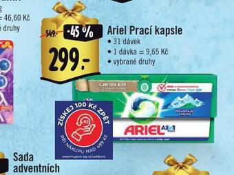 Jip Ariel prací kapsle nabídka