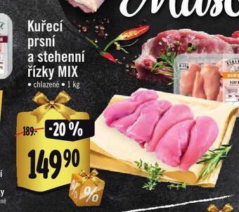 Albert Kuřecí prsní a stehenní řízky nabídka