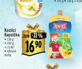 Albert Kostíci kapsička nabídka