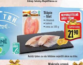 Albert Tilápie filet nabídka