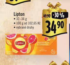 Albert Lipton čaj nabídka