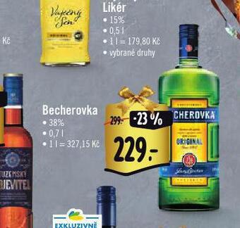Albert Becherovka nabídka