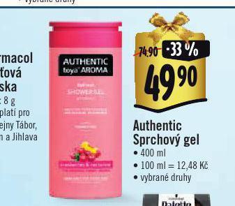 Albert Authentic sprchový gel nabídka