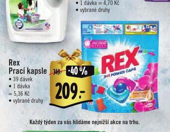 Albert Rex prací prostředek nabídka