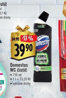 Albert Domestos wc čistič nabídka