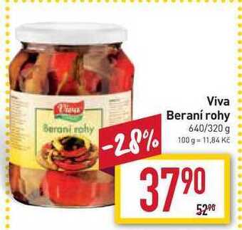 Billa Viva beraní rohy 640/320 g nabídka