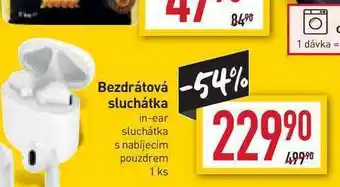 Billa Bezdrátová sluchátka 1 ks nabídka