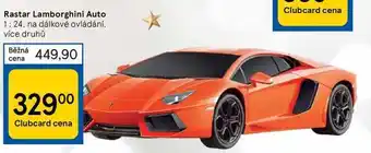 Tesco Rastar lamborghini auto 1:24 nabídka