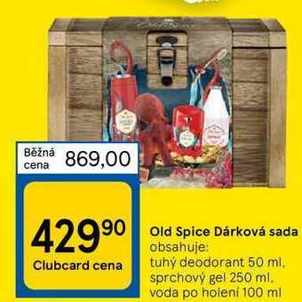 Tesco Old spice dárková sada nabídka