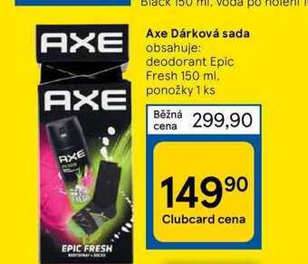 Tesco Axe dárková sada nabídka