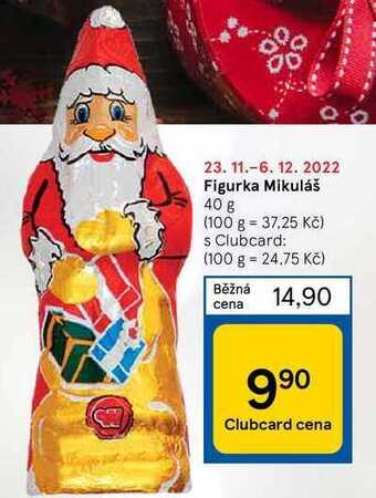 Figurka mikuláš 40 g