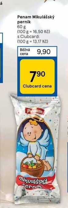 Tesco Penam mikulášský perník 60 g nabídka