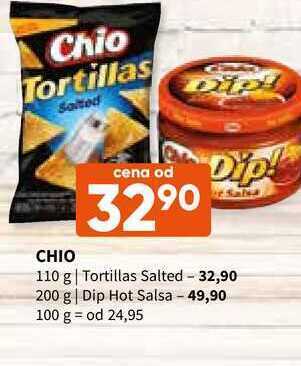 Terno Chio tortillas 110 g nabídka