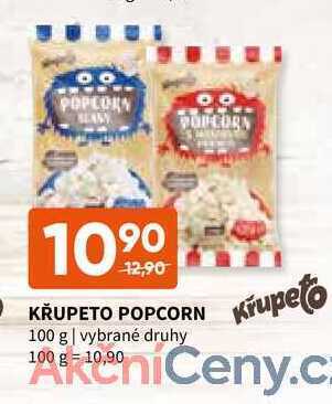 Terno Křupeto popcorn 100 g nabídka