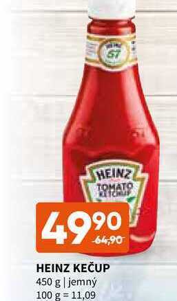 Terno Heinz kečup 450 g nabídka