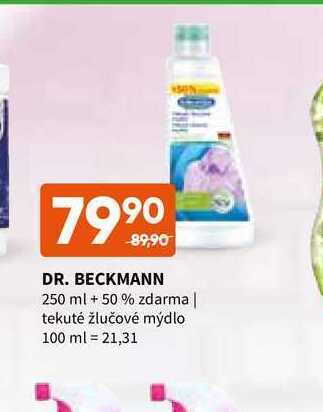 Terno Dr. beckmann 250 ml + 50 % zdarma | tekuté žlučové mýdlo nabídka