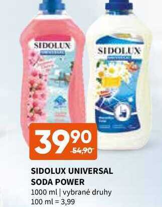 Terno Sidolux universal soda power 1000 ml nabídka
