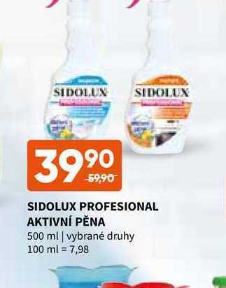 Terno Sidolux profesional aktivní pěna 500 ml nabídka