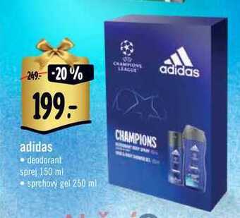 Albert Adidas vánoční balíček nabídka