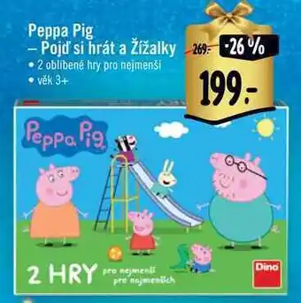 Peppa pig - pojď si hrát a žížalky