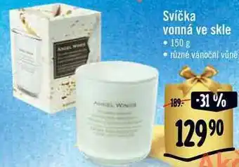 Albert Svíčka vonná ve skle 150 g nabídka