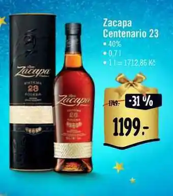 Albert Zacapa centenario 0,7 l nabídka