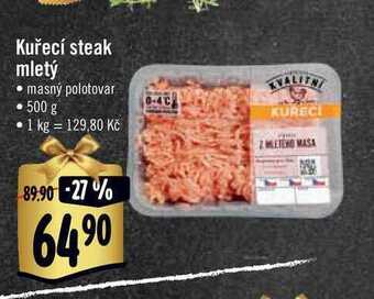 Albert Kuřecí steak mletý 500 g nabídka