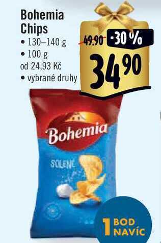 Albert Bohemia chips • 130-140 g nabídka