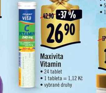 Albert Maxivita vitamin • 24 tablet nabídka