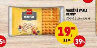Penny Market Vaječné vafle penny, 250 g nabídka