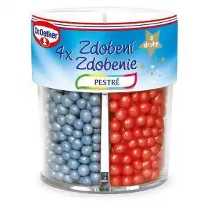 Penny Market Dr. oetker zdobení 4 druhy, vybrané druhy nabídka