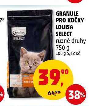Penny Market Granule pro kočky louisa select, 750 g nabídka