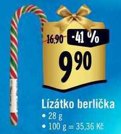Albert Lízátko berlička, 28 g nabídka