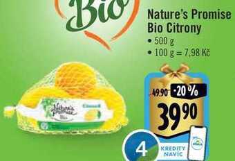 Albert Nature's promise bio citrony, 500 g nabídka