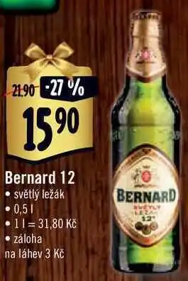 Albert Bernard 12, 0,5 l nabídka