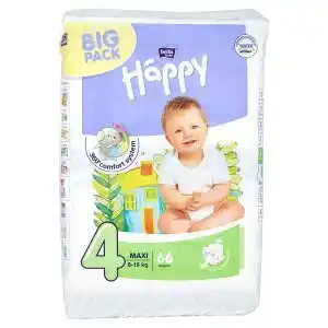 Albert Happy maxi dětské plenky "4" á 66 ks nabídka